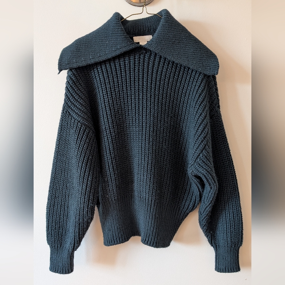H&M Charcoal Cowl Neck Sweater